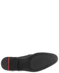 schwarze Leder Derby Schuhe von Lloyd