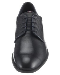 schwarze Leder Derby Schuhe von Lloyd