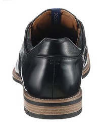 schwarze Leder Derby Schuhe von Lloyd