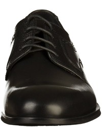 schwarze Leder Derby Schuhe von Lloyd