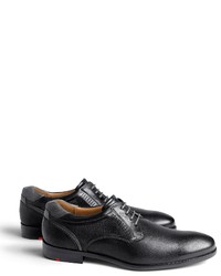 schwarze Leder Derby Schuhe von Lloyd