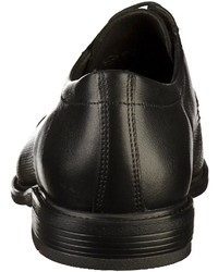 schwarze Leder Derby Schuhe von Lloyd