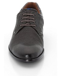 schwarze Leder Derby Schuhe von Lloyd