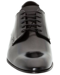 schwarze Leder Derby Schuhe von Lloyd