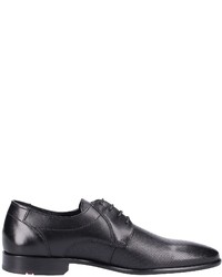 schwarze Leder Derby Schuhe von Lloyd