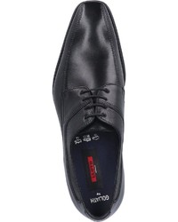 schwarze Leder Derby Schuhe von Lloyd