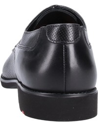 schwarze Leder Derby Schuhe von Lloyd