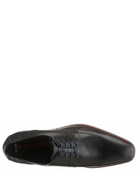 schwarze Leder Derby Schuhe von Lloyd