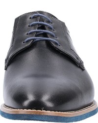 schwarze Leder Derby Schuhe von Lloyd