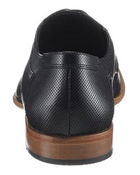 schwarze Leder Derby Schuhe von Lloyd