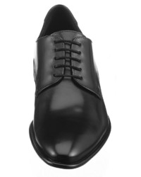 schwarze Leder Derby Schuhe von Lloyd