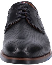 schwarze Leder Derby Schuhe von Lloyd