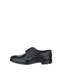 schwarze Leder Derby Schuhe von Lloyd