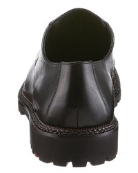 schwarze Leder Derby Schuhe von Lloyd