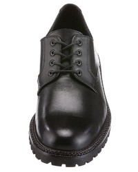 schwarze Leder Derby Schuhe von Lloyd