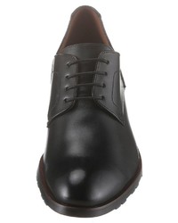 schwarze Leder Derby Schuhe von Lloyd