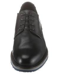 schwarze Leder Derby Schuhe von Lloyd