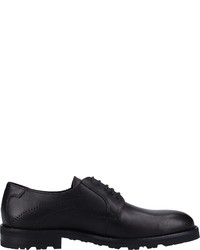 schwarze Leder Derby Schuhe von Lloyd