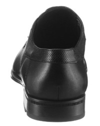 schwarze Leder Derby Schuhe von Lloyd