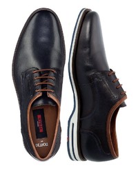 schwarze Leder Derby Schuhe von Lloyd