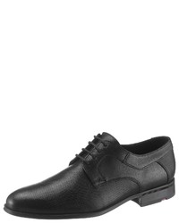 schwarze Leder Derby Schuhe von Lloyd