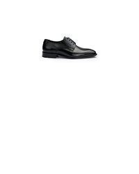 schwarze Leder Derby Schuhe von Lloyd