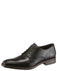 schwarze Leder Derby Schuhe von Lloyd