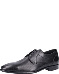 schwarze Leder Derby Schuhe von Lloyd