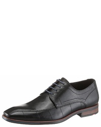 schwarze Leder Derby Schuhe von Lloyd