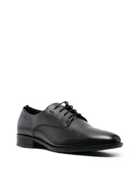 schwarze Leder Derby Schuhe von BOSS