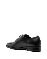 schwarze Leder Derby Schuhe von BOSS