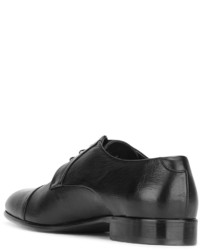 schwarze Leder Derby Schuhe von Baldinini