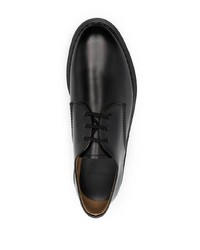 schwarze Leder Derby Schuhe von Sandro