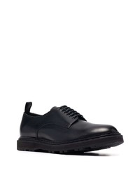 schwarze Leder Derby Schuhe von Officine Creative