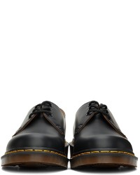 schwarze Leder Derby Schuhe von Dr. Martens