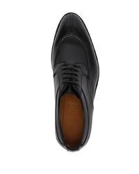 schwarze Leder Derby Schuhe von Bontoni