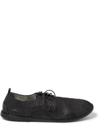 schwarze Leder Derby Schuhe von Marsèll