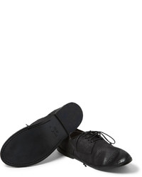 schwarze Leder Derby Schuhe von Marsèll