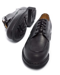 schwarze Leder Derby Schuhe von Paraboot