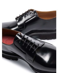 schwarze Leder Derby Schuhe von Grenson