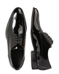 schwarze Leder Derby Schuhe von Melvin&Hamilton