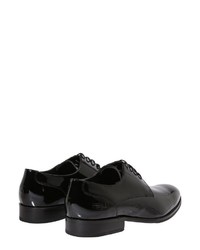 schwarze Leder Derby Schuhe von Melvin&Hamilton