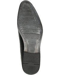 schwarze Leder Derby Schuhe von Mercedes