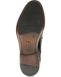 schwarze Leder Derby Schuhe von Mercedes