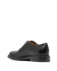 schwarze Leder Derby Schuhe von Bally