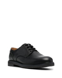 schwarze Leder Derby Schuhe von Timberland