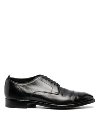 schwarze Leder Derby Schuhe von Officine Creative