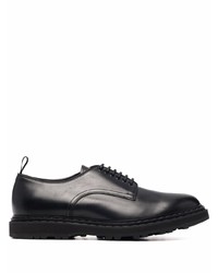 schwarze Leder Derby Schuhe von Officine Creative