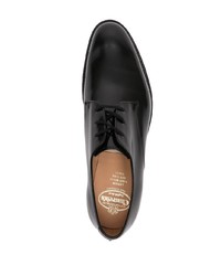 schwarze Leder Derby Schuhe von Church's