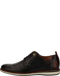 schwarze Leder Derby Schuhe von Pantofola D'oro